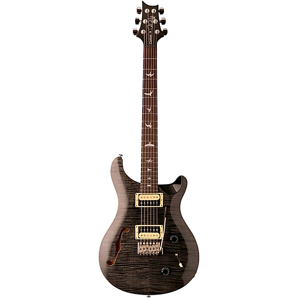 PRS SE Custom 22 Semi-Hollow Electric Guitar Gray Black