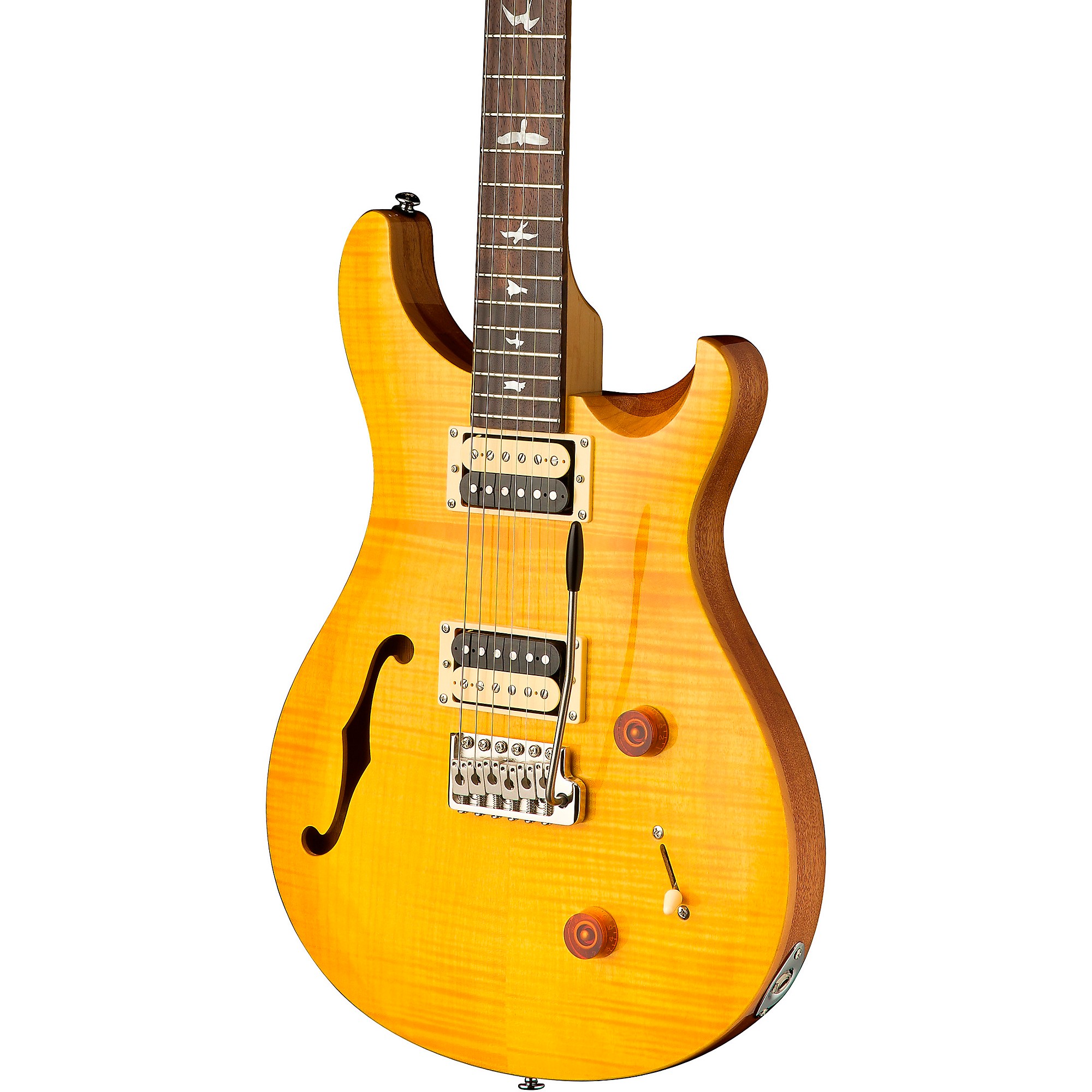 Prs se custom 22 deals semi hollow santana yellow