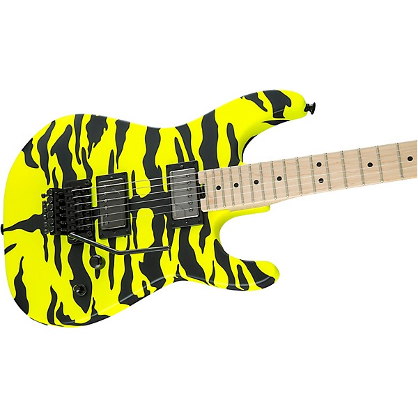 Open Box Charvel Pro-Mod DK Signature Satchel Electric Guitar Level 1 Yellow Bengal