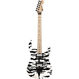 Open Box Charvel Pro-Mod DK Signature Satchel Electric Guitar Level 2 Satin White Bengal 194744828881