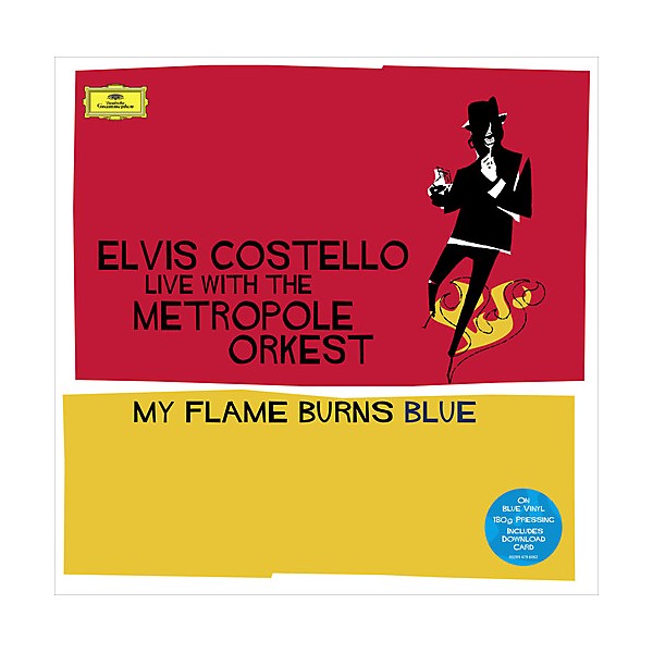 Elvis Costello - My Flame Burns Blue (Blue Vinyl) (CCVinyl.com Exclusive)