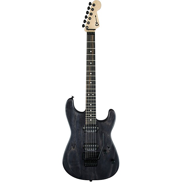 Open Box Charvel Pro-Mod San Dimas Style 1 HH FR E Ash Electric Guitar Level 1 Charcoal Gray