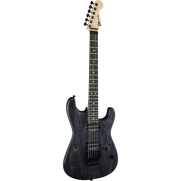 Open Box Charvel Pro-Mod San Dimas Style 1 HH FR E Ash Electric Guitar Level 1 Charcoal Gray