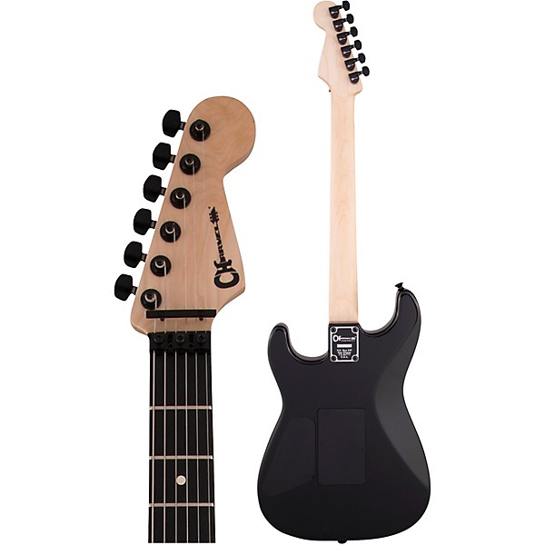 Open Box Charvel Pro-Mod San Dimas Style 1 HH FR E Ash Electric Guitar Level 2 Gloss Black 194744296420