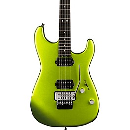 Open Box Charvel Pro-Mod San Dimas Style 1 HH FR E Electric Guitar Level 1 Lime Green Metallic