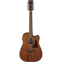 Ibanez AW5412CE-OPN 12-String Acoustic-Electric Guitar Satin Natural