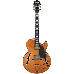 Ibanez AKJV95 Artcore Expressionist Vintage Series Electric Guitar Dark Amber Low Gloss