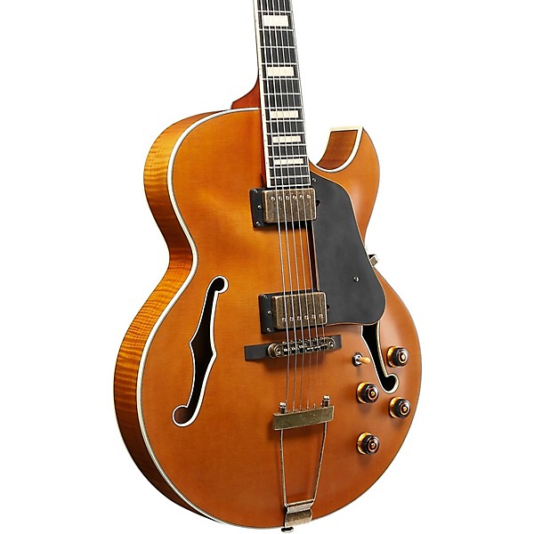 Ibanez AKJV95 Artcore Expressionist Vintage Series Electric Guitar Dark Amber Low Gloss