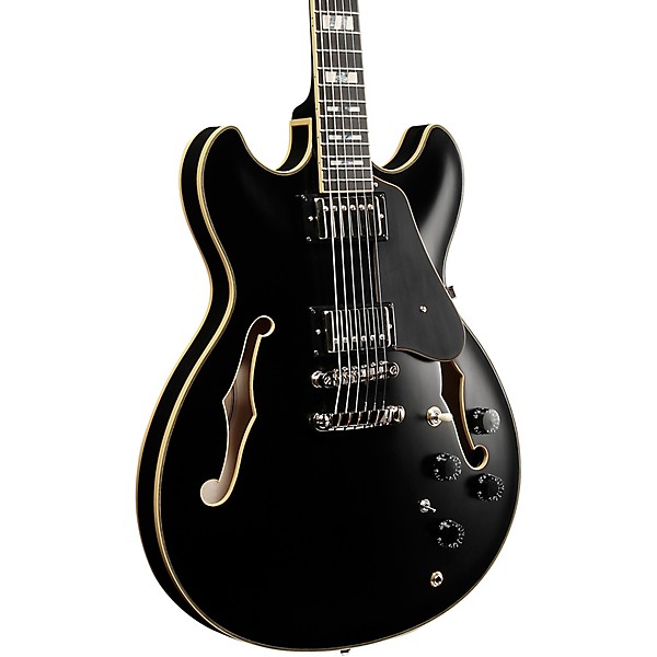 Ibanez JSM20 John Scofield Signature Electric Guitar Black Low Gloss