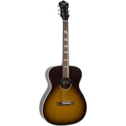 Recording King Dirty 30s 7 000 Acoustic-Electric Guitar With Gold Foil Pickup Tobacco Burst