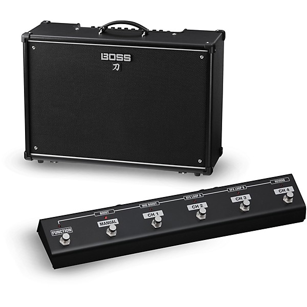 BOSS Katana KTN-100 100W 2x12 Guitar Combo Amplifier with GA-FC