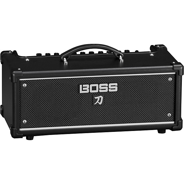 BOSS Katana KTN-Head 100W Guitar Amplifier Head and 212 150W 2x12 Cabinet with GA-FC Foot Controller