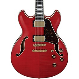 Ibanez AS93FM Artcore Expressionist Seri... Ibanez AS93FM Artcore Expressionist Series Electric Guitar Transparent Cherry Red