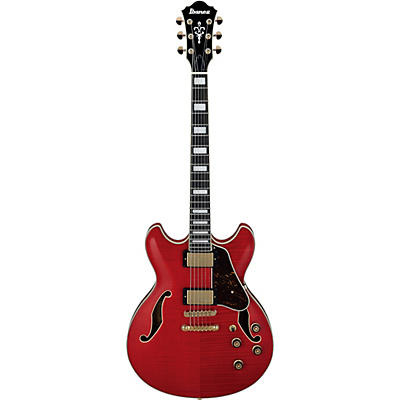 Ibanez As93fm Artcore Expressionist Series Electric Guitar Transparent Cherry Red for sale