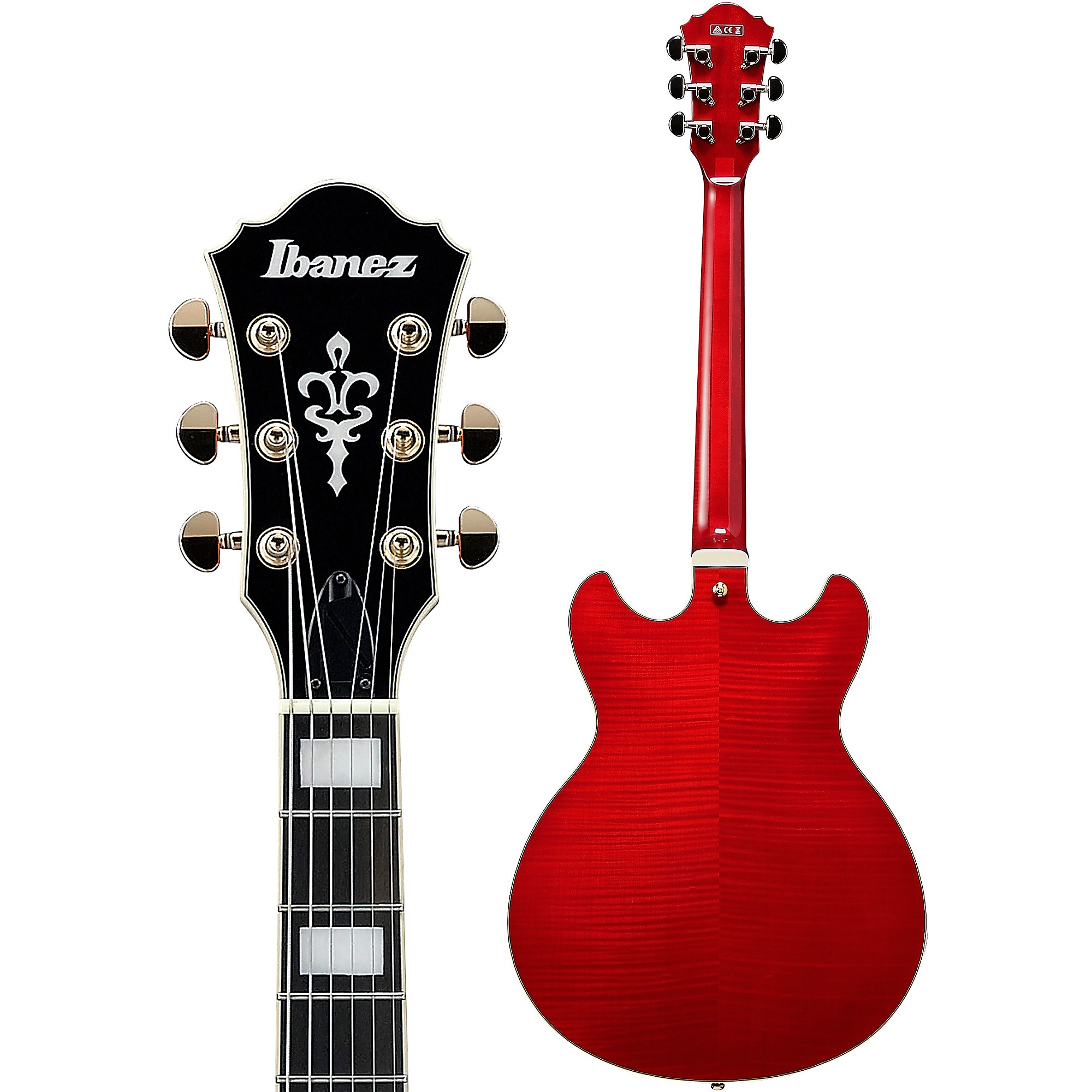Ibanez Artcore Expressionist AS93FM Electric Guitar Transparent