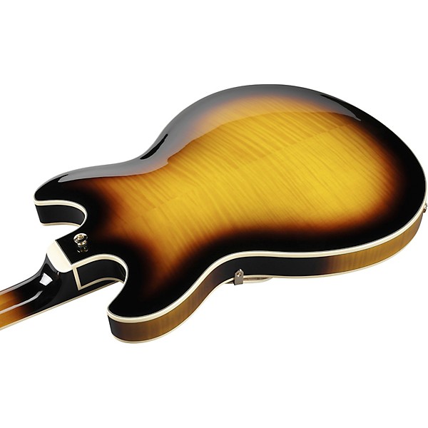 Ibanez AS93FM Artcore Expressionist Series Electric Guitar Antique Yellow Sunburst