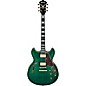 Ibanez AS93FM Artcore Expressionist Series Electric Guitar Transparent Moss Green