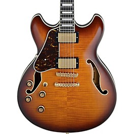 Ibanez AS93FML Artcore Expressionist Series Semi-Hollow Left-Handed Electric Guitar Violin Sunburst