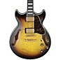 Ibanez AM93QM Artcore Expressionist Series Electric Guitar Antique Yellow Sunburst thumbnail