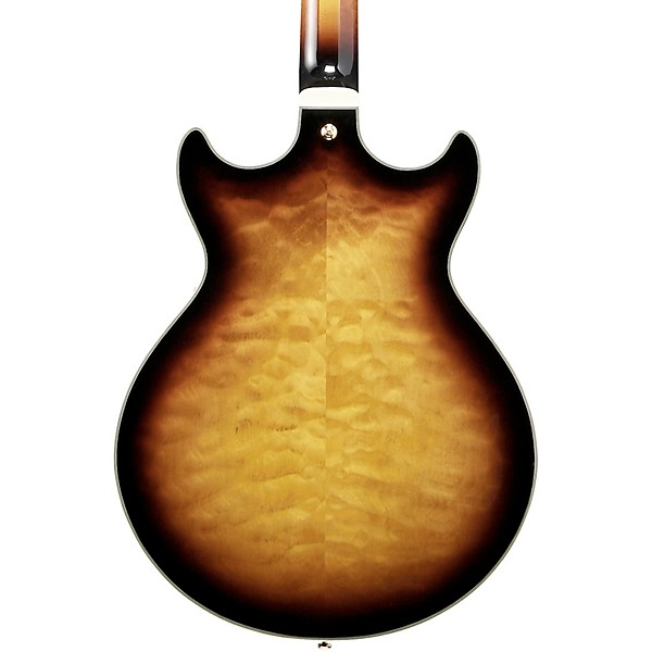 Ibanez AM93QM Artcore Expressionist Series Electric Guitar Antique Yellow Sunburst