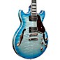 Ibanez AM93QM Artcore Expressionist Series Electric Guitar Jet Blue Burst