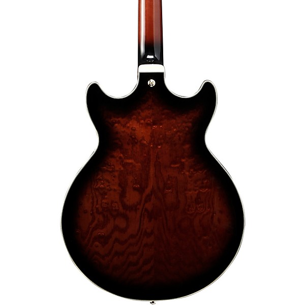 Ibanez AM153QA Artstar Series Electric Guitar Dark Brown Sunburst