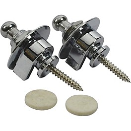 Mojotone Guitar & Bass Strap Locks Chrome