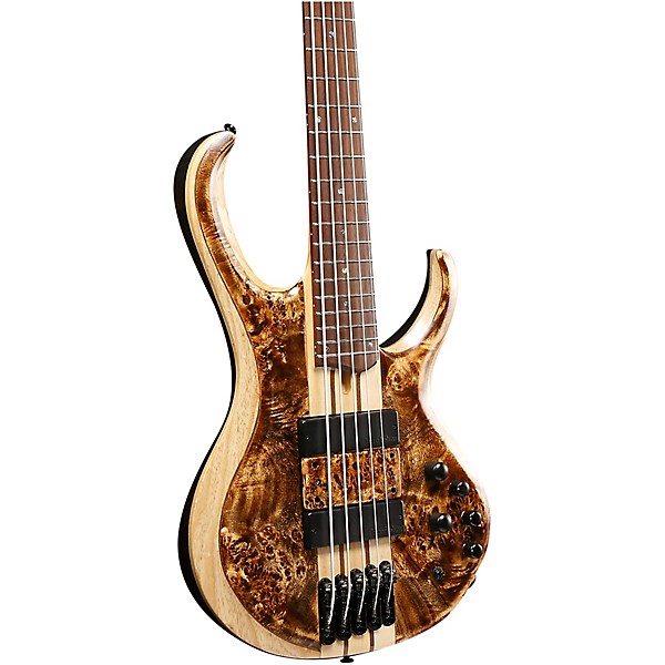 Open Box Ibanez Bass Workshop 33 Scale BTB845V 5-String Electric Bass Level 1 Antique Brown Stained Low Gloss