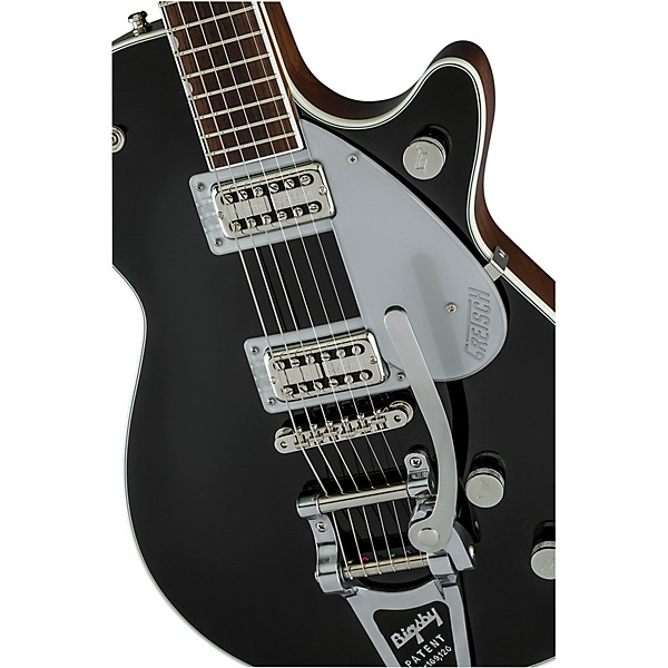 Gretsch Guitars G6128T-PE Players Edition Duo Jet Black With Bigsby Electric Guitar Black