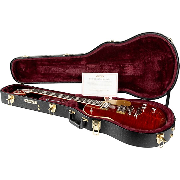 Gretsch Guitars G6228FM-PE Players Edition Duo Jet Electric Guitar Bourbon Stain