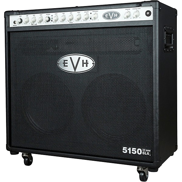 Open Box EVH 5150III 50W 2x12 6L6 Tube Guitar Combo Amp Level 1 Black
