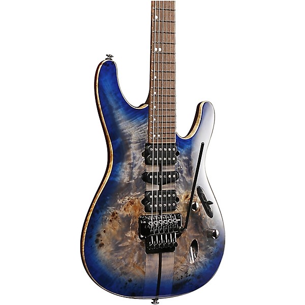 Ibanez S1070PBZ S Premium Electric Guitar Cerulean Blue Burst