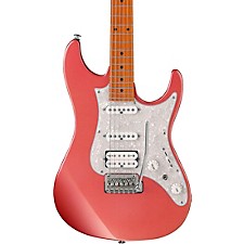 Ibanez Prestige AZ2204 Electric Guitar Hazy Rose Metallic