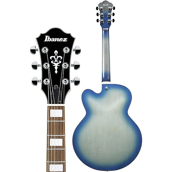 Ibanez Artcore AF75 Hollowbody Electric Guitar Jet Blue Burst