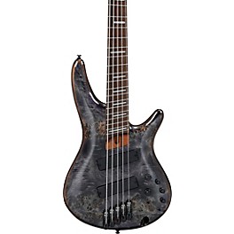 Ibanez Bass Workshop Multi Scale SRMS805 5-S... Ibanez Bass Workshop Multi Scale SRMS805 5-String Electric Bass Deep Twilight