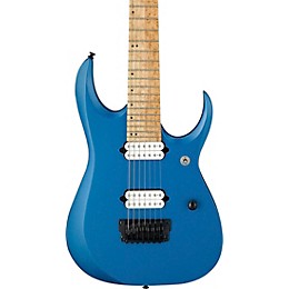Ibanez RGDIR7M RGD Iron Label 7-String Electric Guitar Laser Blue