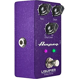 Open Box Ampeg Liquifier Analog Chorus Effects Pedal Level 2 Regular 194744137174