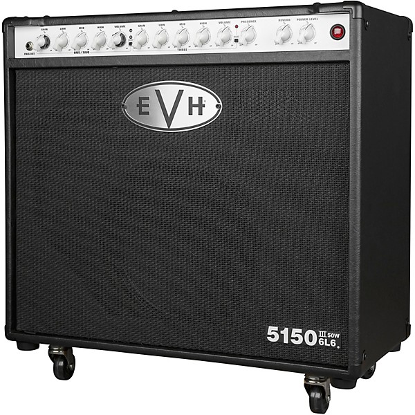 Open Box EVH 5150III 50W 1x12 6L6 Tube Guitar Combo Amp Level 2 Black 194744029912