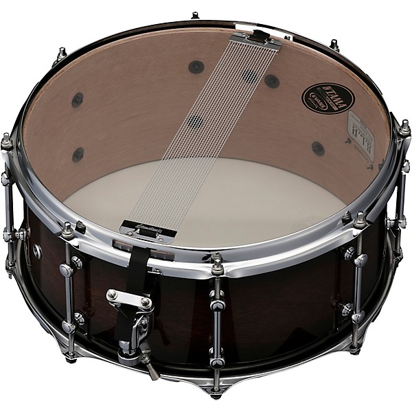 TAMA S.L.P. Dynamic Kapur Snare Drum 14 x 6.5 in. Black Kapur Burst