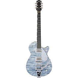 Gretsch Guitars G6129T Players Edition Jet FT With Bigsby Electric Guitar Blue Pearl