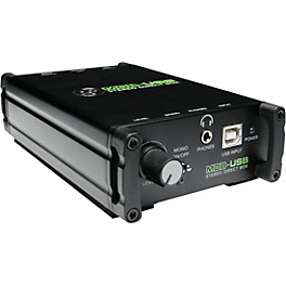 Mackie MDB-USB USB Stereo Direct Box