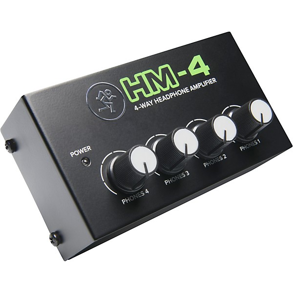 Open Box Mackie HM-4 4-Way Headphone Amplifier Level 1 Regular
