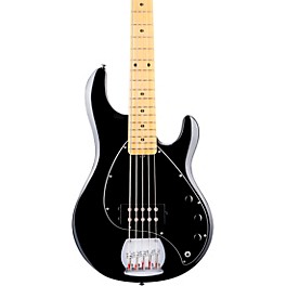 Sterling by Music Man StingRay Ray5 Map... Sterling by Music Man StingRay Ray5 Maple Fingerboard 5-String Electric Bass Black