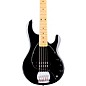 Sterling by Music Man StingRay Ray5 Maple Fingerboard 5-String Electric Bass Black thumbnail