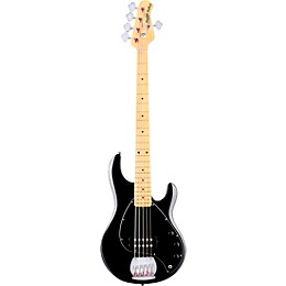 Sterling by Music Man StingRay Ray5 Maple Fingerboard 5-String Electric Bass Black