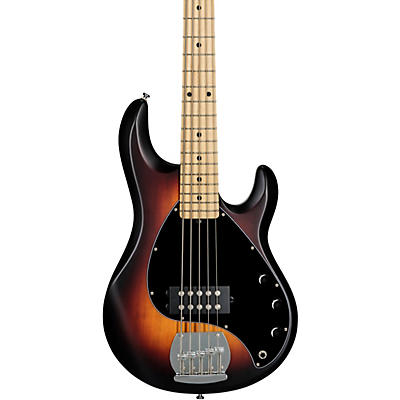 Sterling By Music Man Stingray Ray5 Maple Fingerboard 5-String Electric Bass Satin Vintage Sunburst for sale