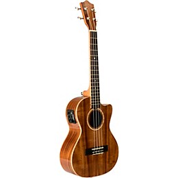 Lanikai ACS-CET All-Solid Acacia Tenor Acoustic-Electric Ukulele with Kula Preamp Matte