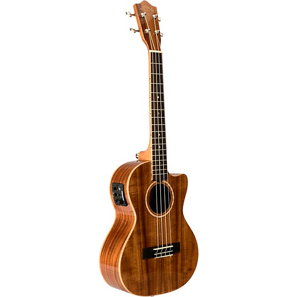 Lanikai ACS-CET All-Solid Acacia Tenor Acoustic-Electric Ukulele with Kula Preamp Matte