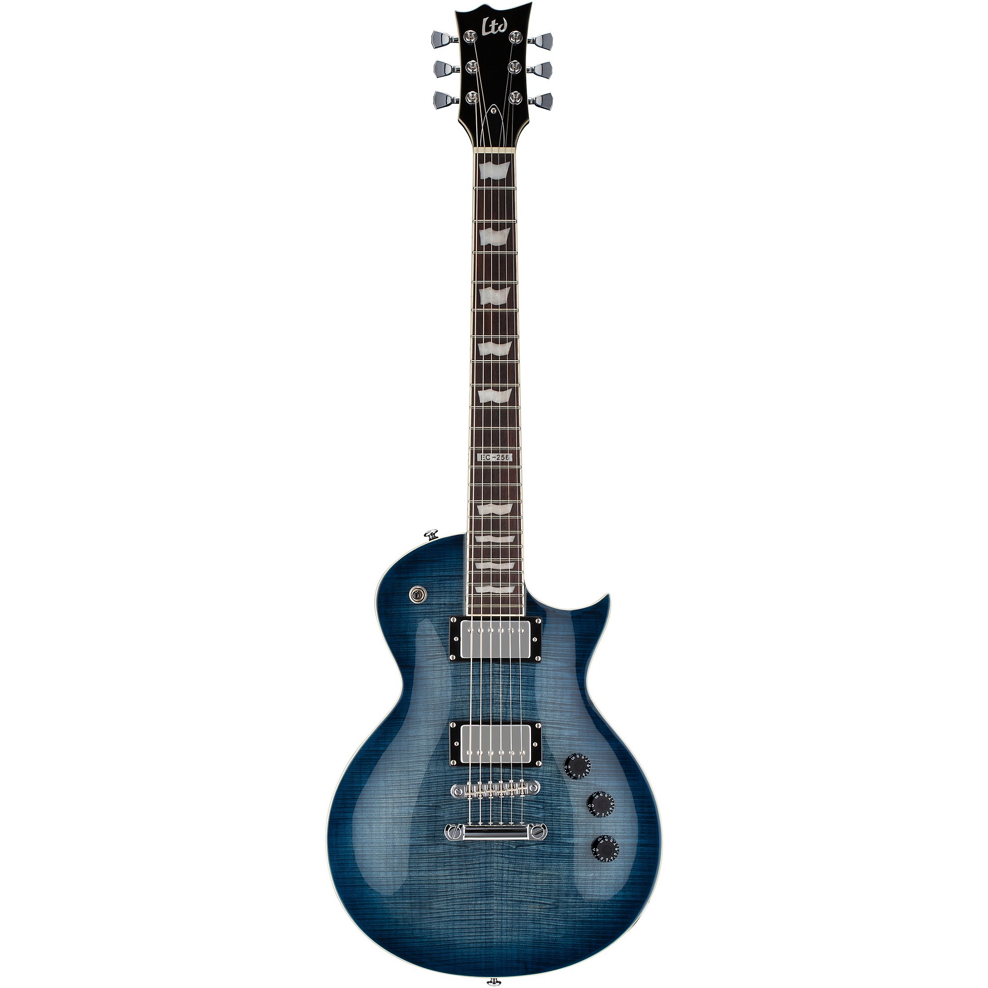 ESP LTD EC-256 Electric Guitar Transparent Cobalt Blue