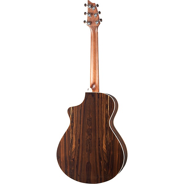 Open Box Breedlove Pursuit Exotic Concert Acoustic-Electric Guitar Level 2 High Gloss Natural 190839486196